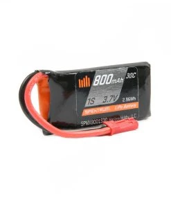 Spektrum 3.7V 800mAh 1S 30C LiPo Battery: JST
