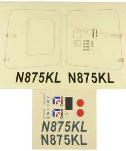 TOP FLITE Decal Set: Cessna 182 60 Size