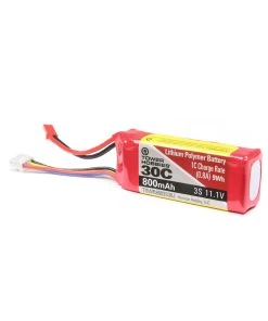 Tower Hobbies 11.1V 800mAh 3S 30C LiPo: JST